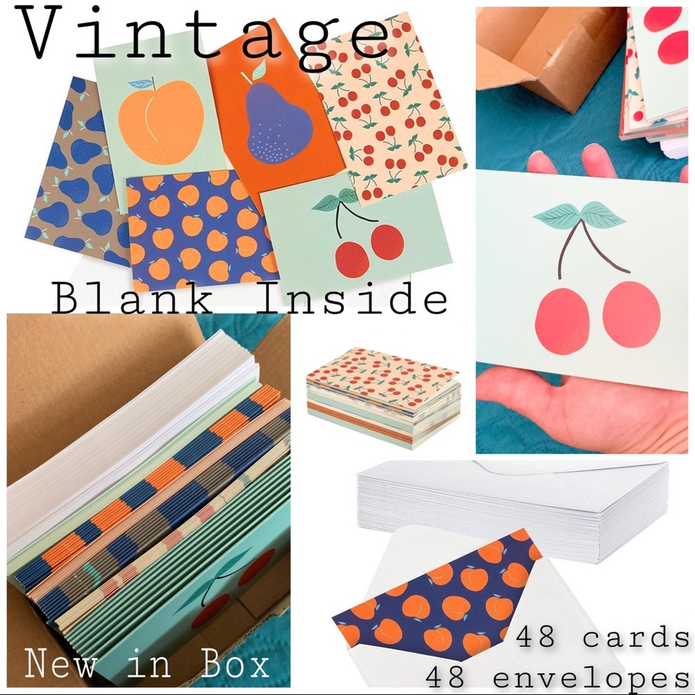 New 48 pack cards VINTAGE rockabilly cherry retro